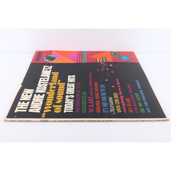 New Andre Kostelanetz Wonderland Of Sound Today's Great Hits LP Record CL 1657 - Picture 3 of 15